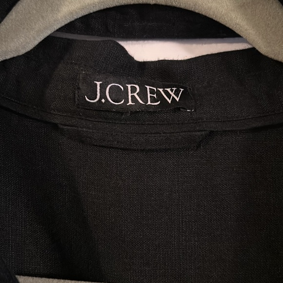 J. Crew Capitaine Linen Shirt Dress - Picture 7 of 8